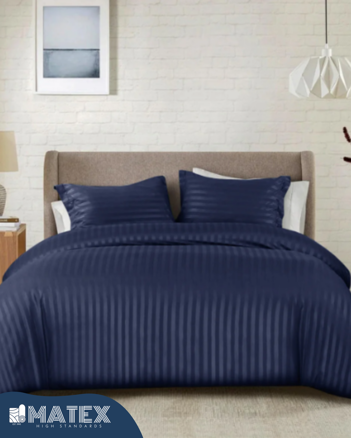 Navy Blue Bed Set