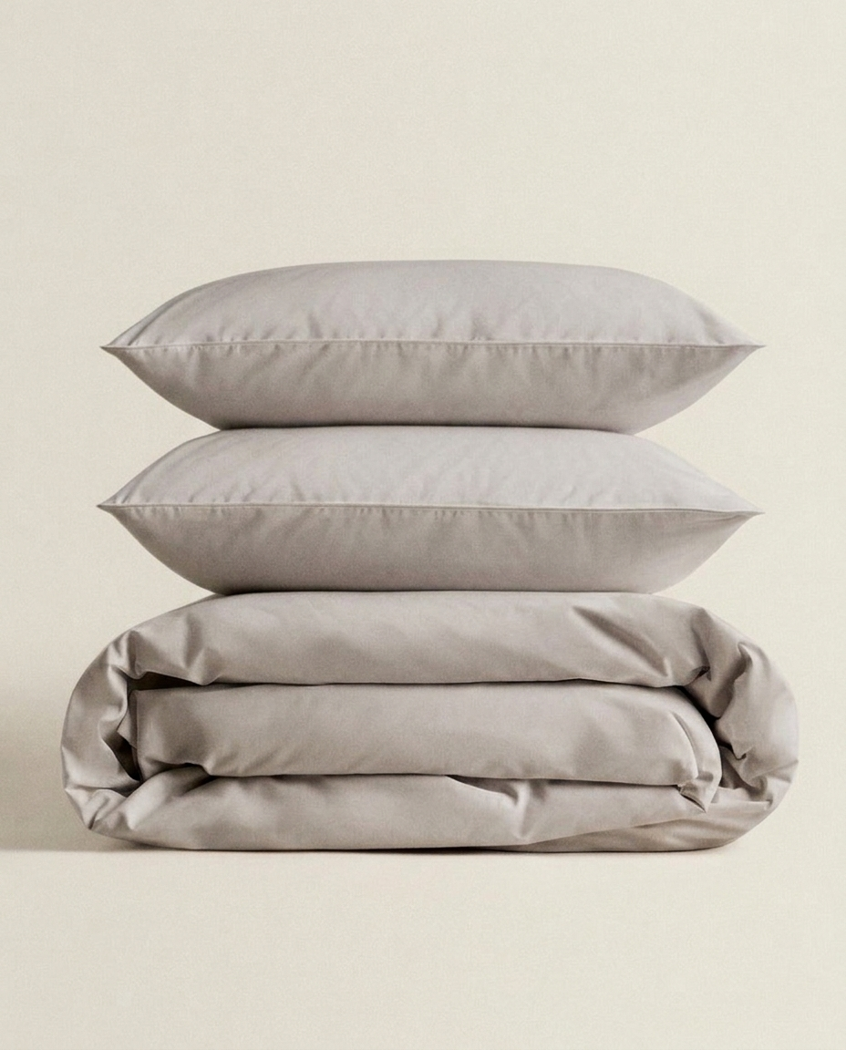 Exclusive Greige Essence SoftBlend Bed Set