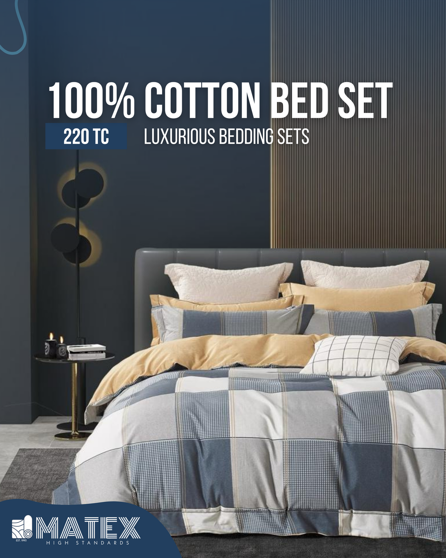 Formy Bed Set 100% Cotton 220TC