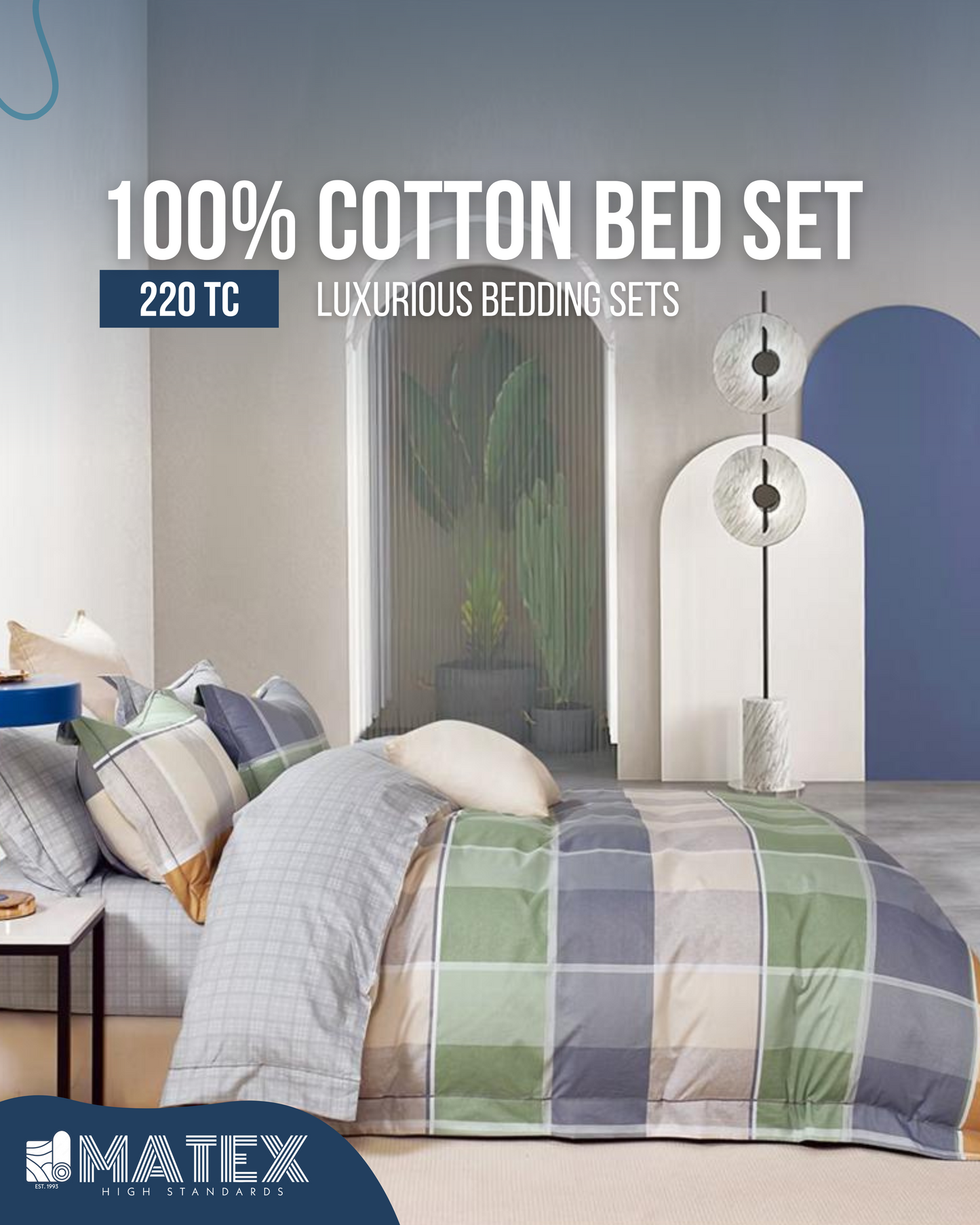 Forest Bed Set 100% Cotton 220TC