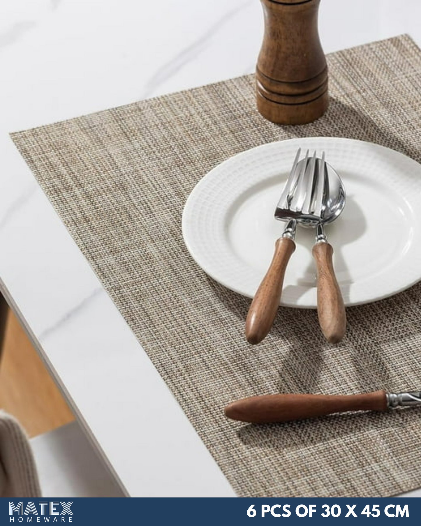 Luxurious Place Mats 6pcs for Table