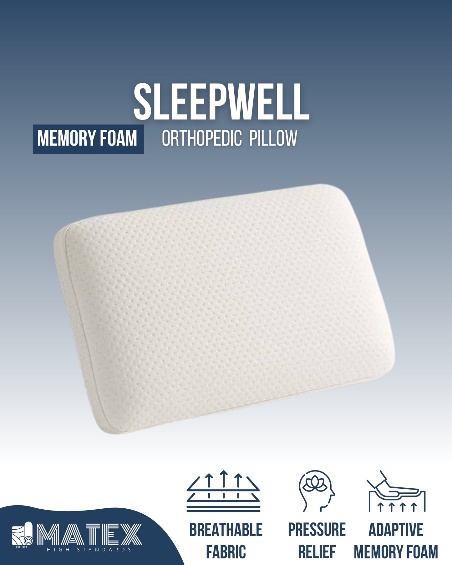 وسادة سليب ويل ميموري فوم