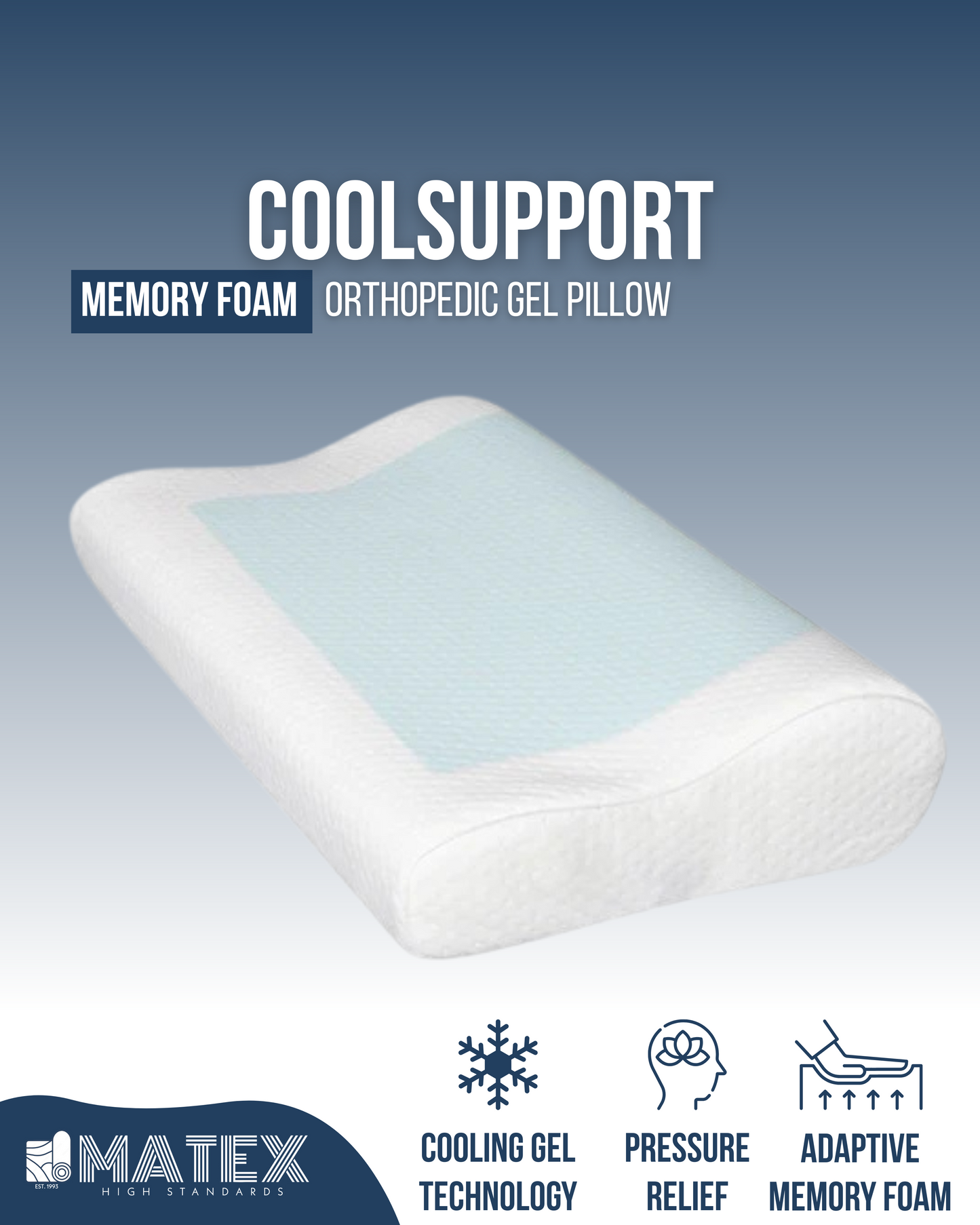 CoolSupport Gel Pillow