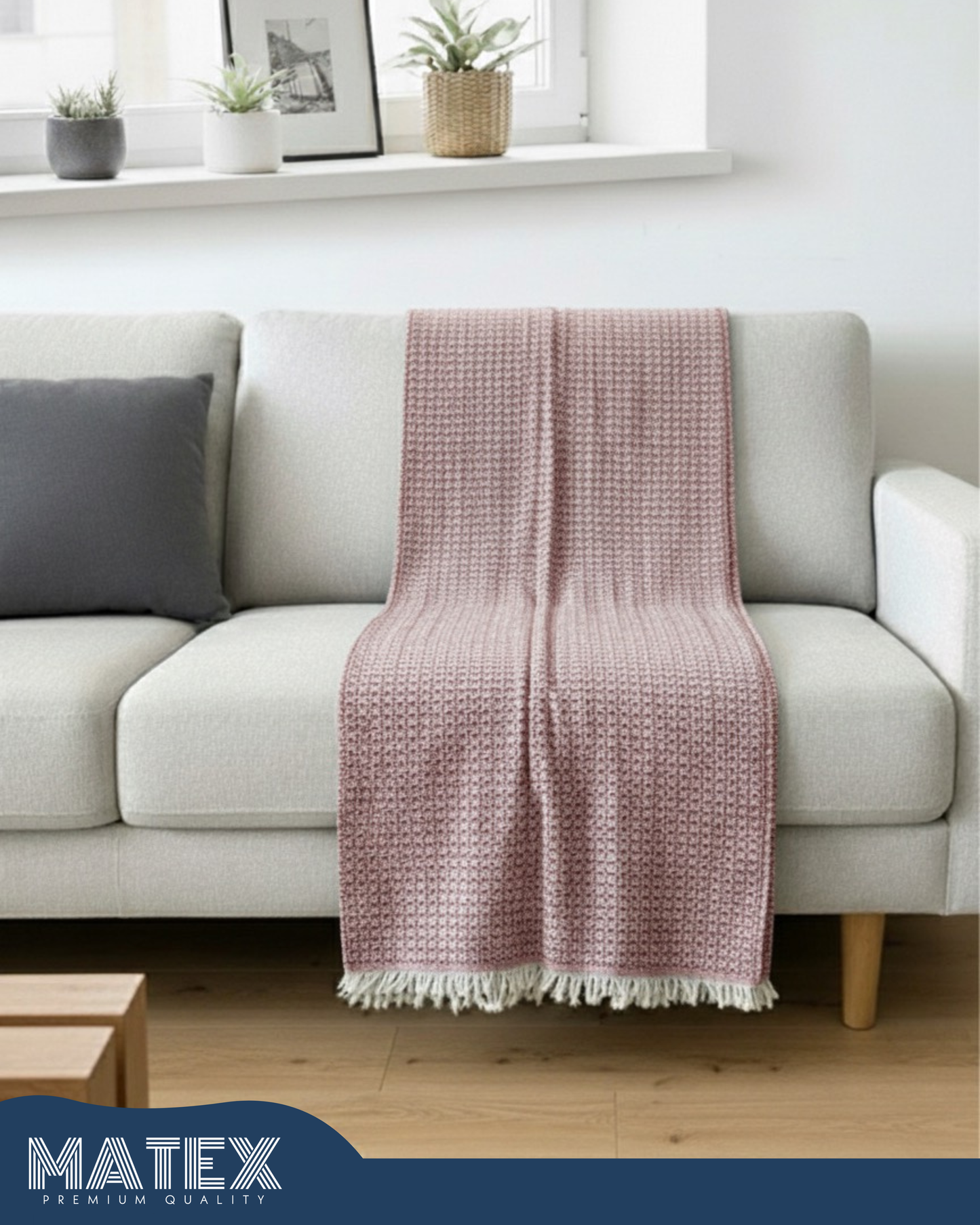 Maison Knit Throw – 100% Cotton