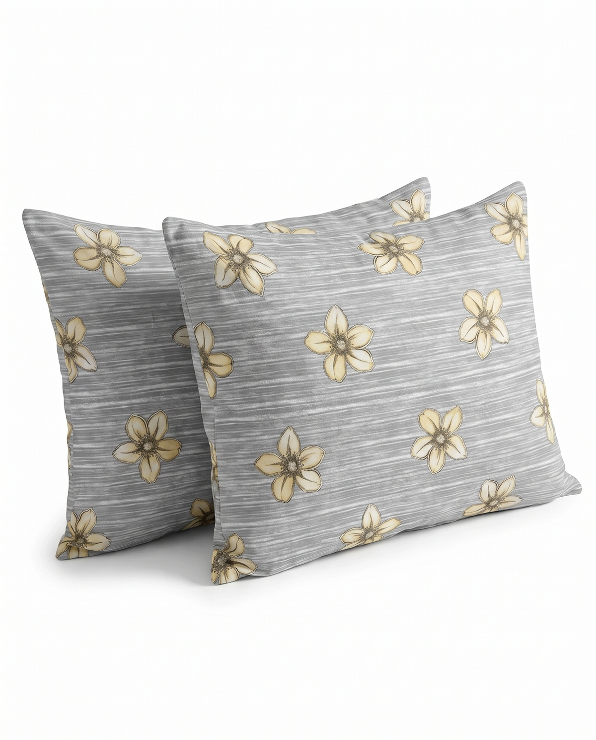 Fleuria Cotton Pillow Case (2pcs)
