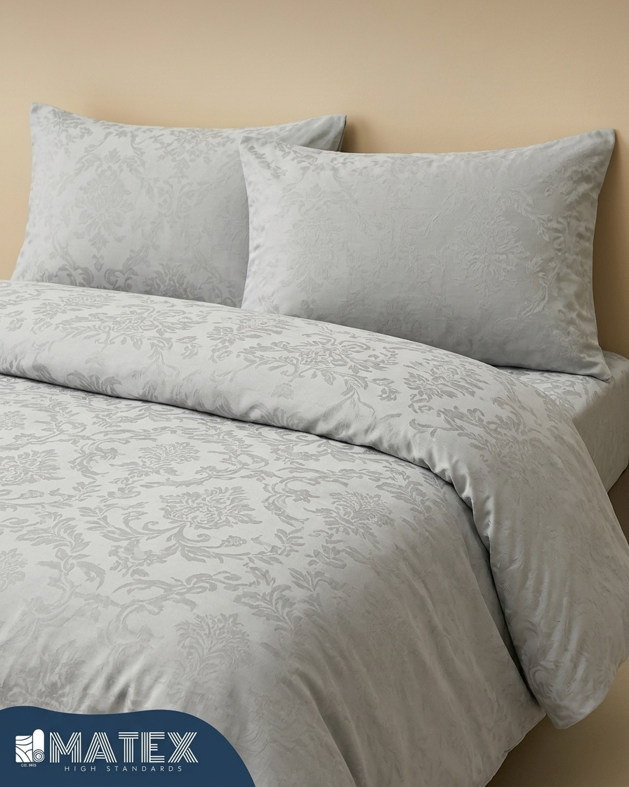 Flower grey UltraSoft Bed Set