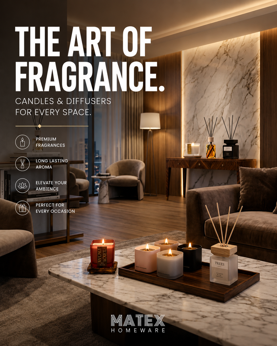 White Musk Reed Diffuser