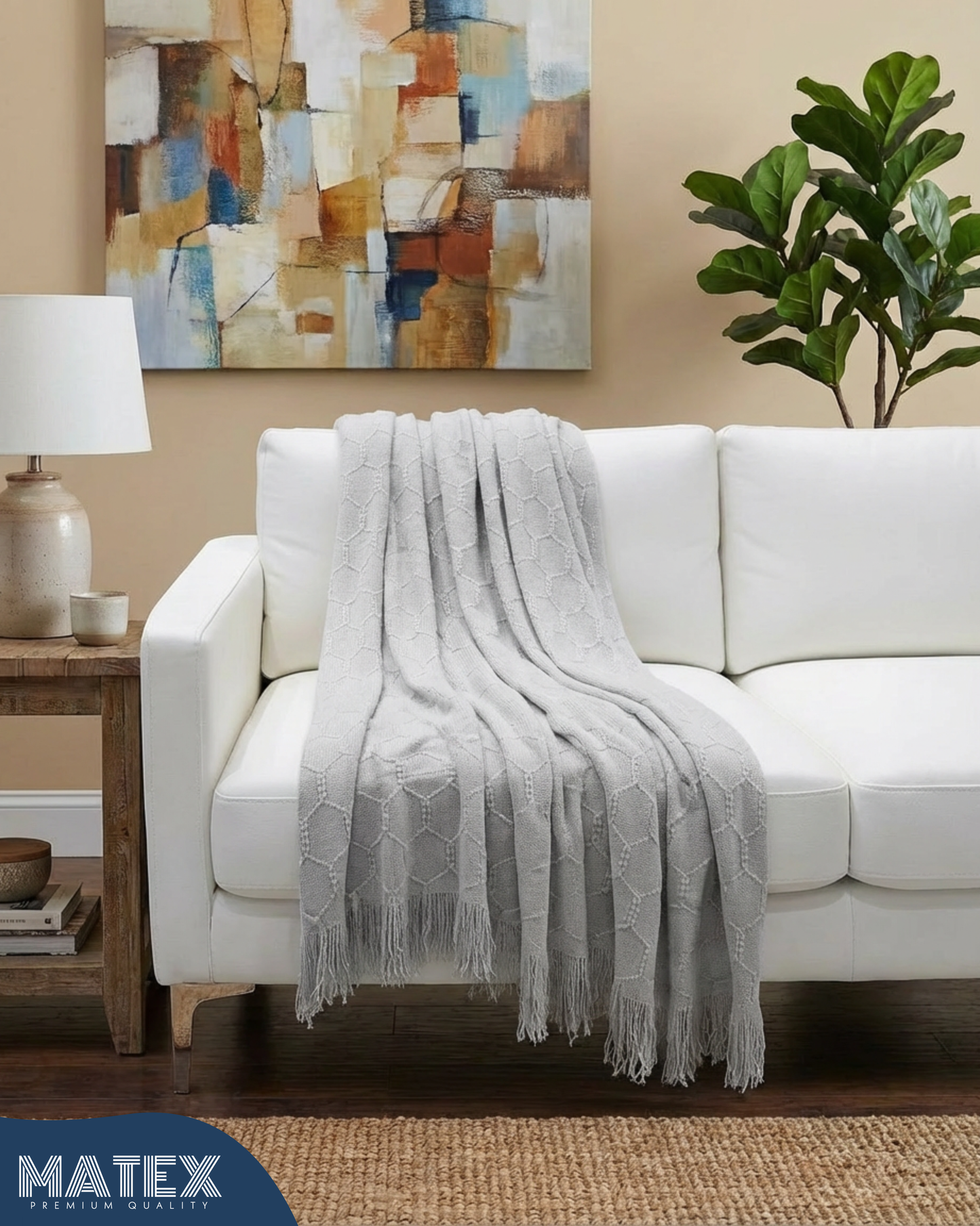 NordHex Cotton Throw Blanket