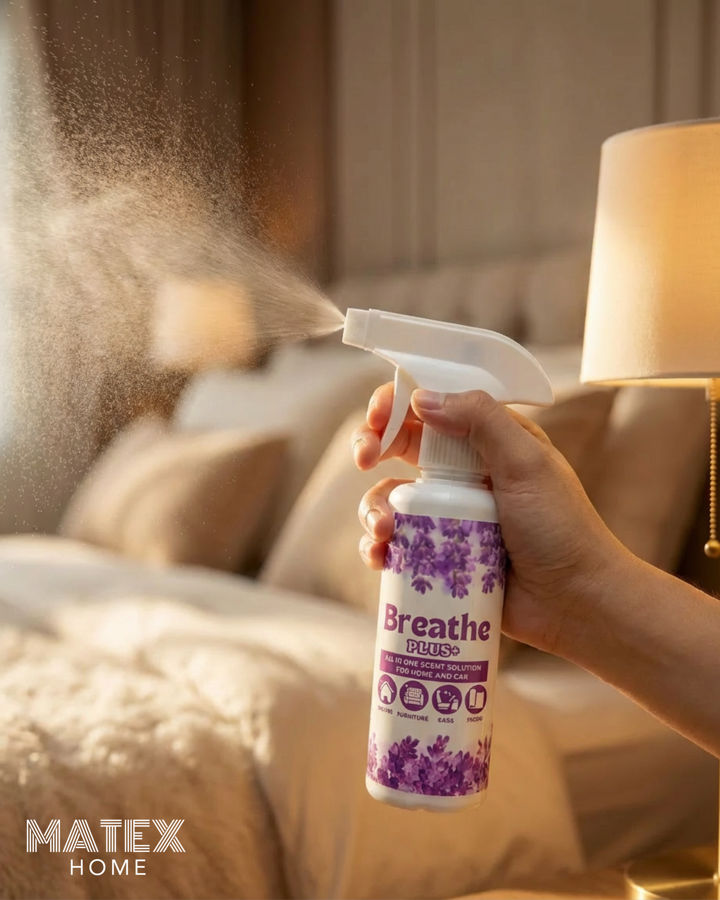 Breathe Plus+ Air and Fabric Freshener
