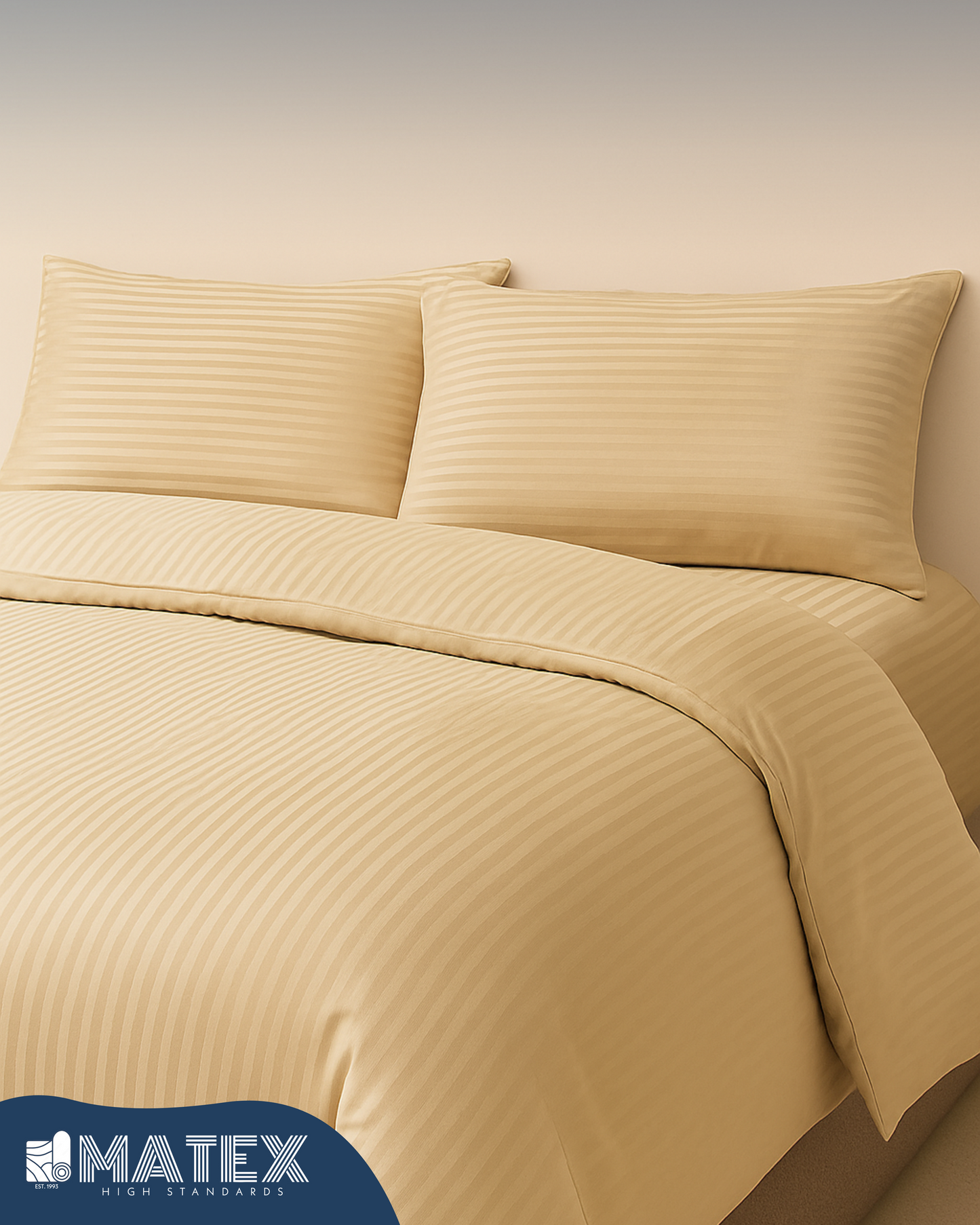 طقم سرير بيج