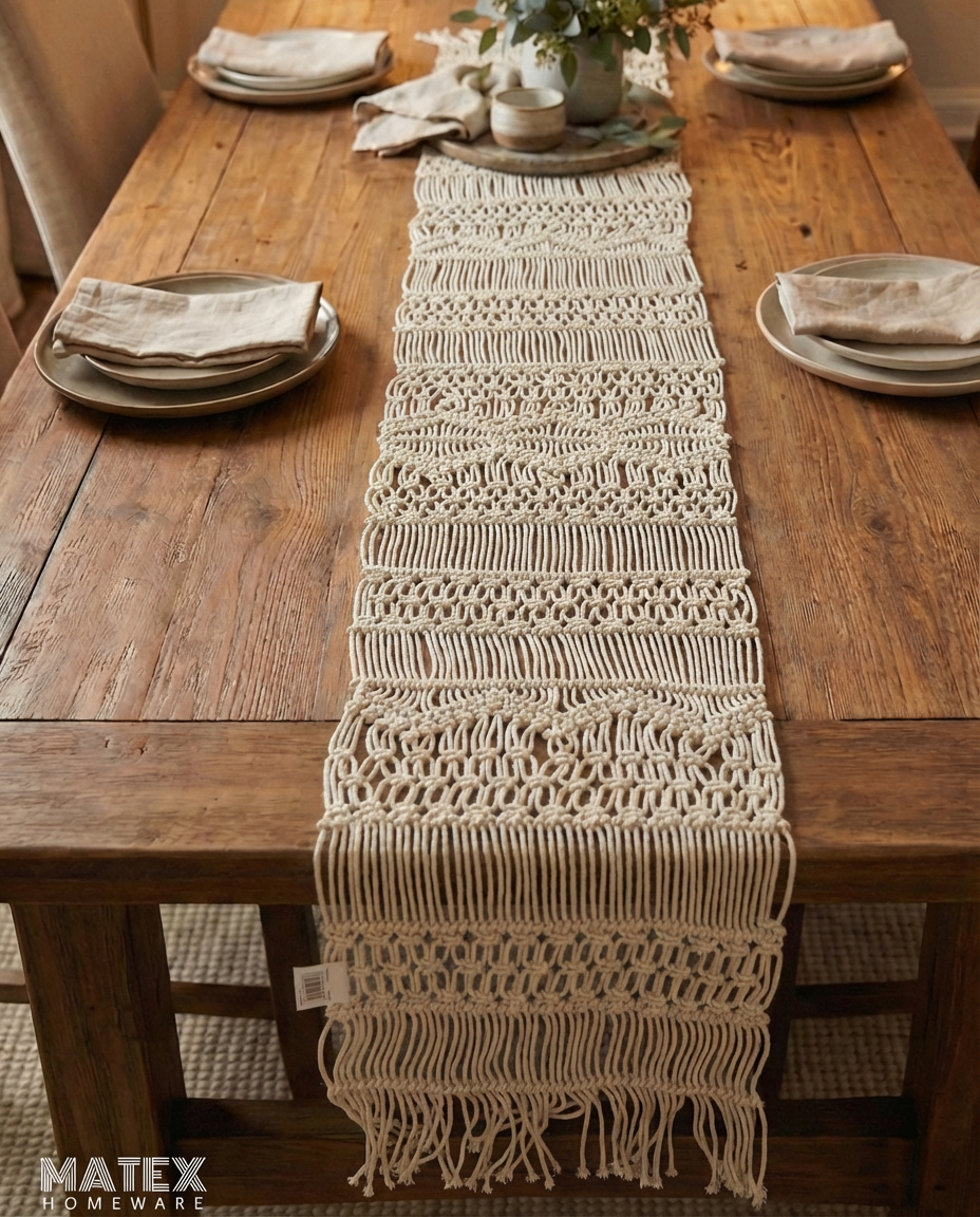 Boho Gaps Table Runner - 35x172 cm