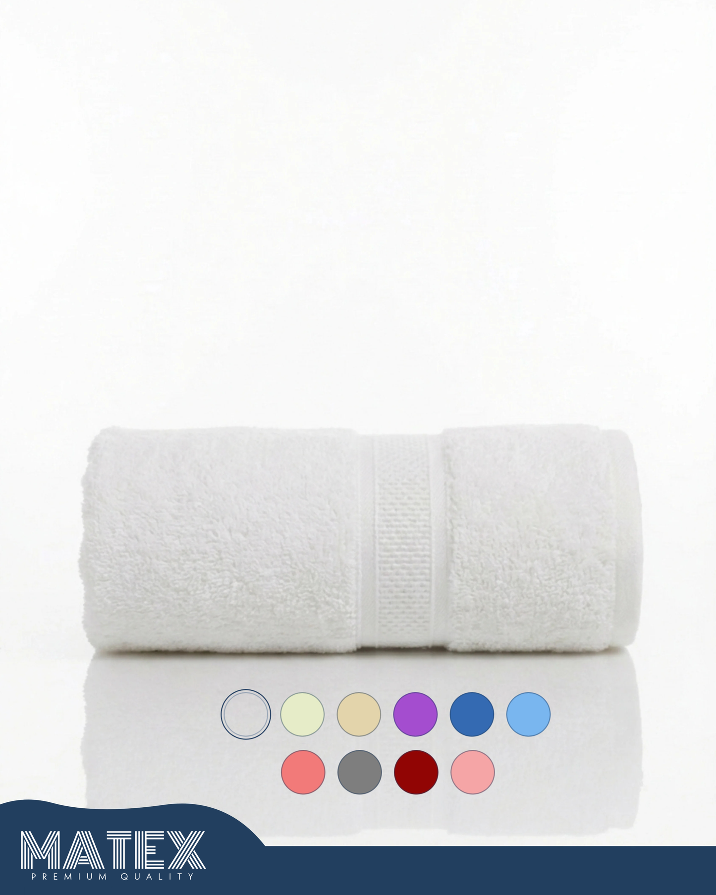 HAYA Premium 100% Cotton Towels (Medium and Large)