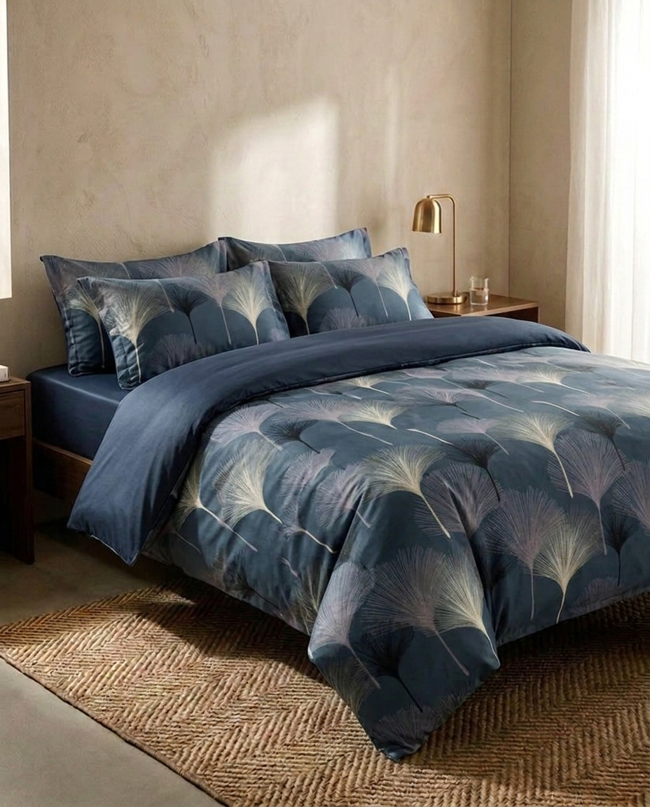 Midnight Ginkgo UltraSoft Bed set