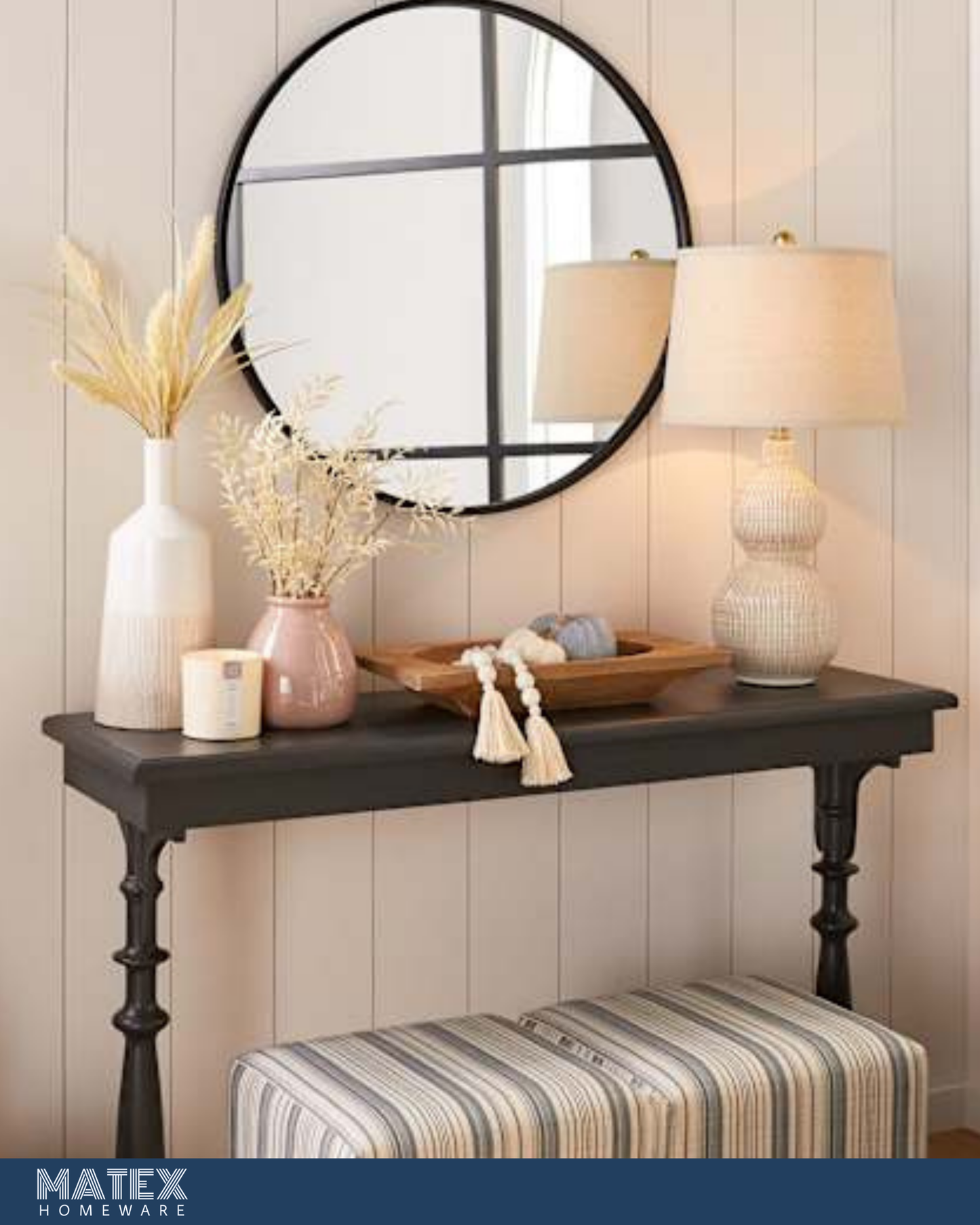 Wooden Bead Garland 90cm III