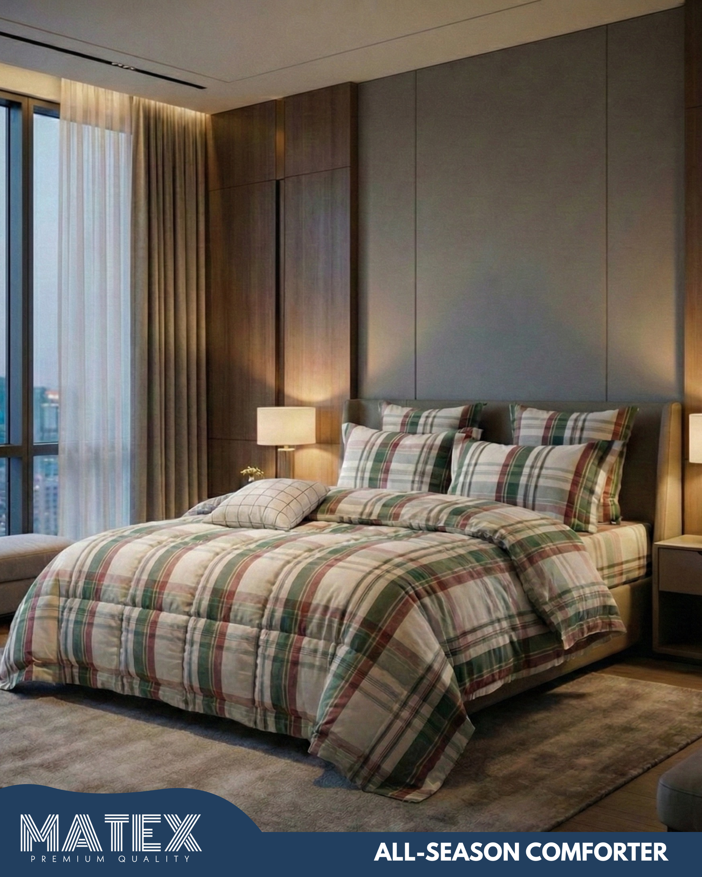 Burberry Cotton All-Season Comforter Set