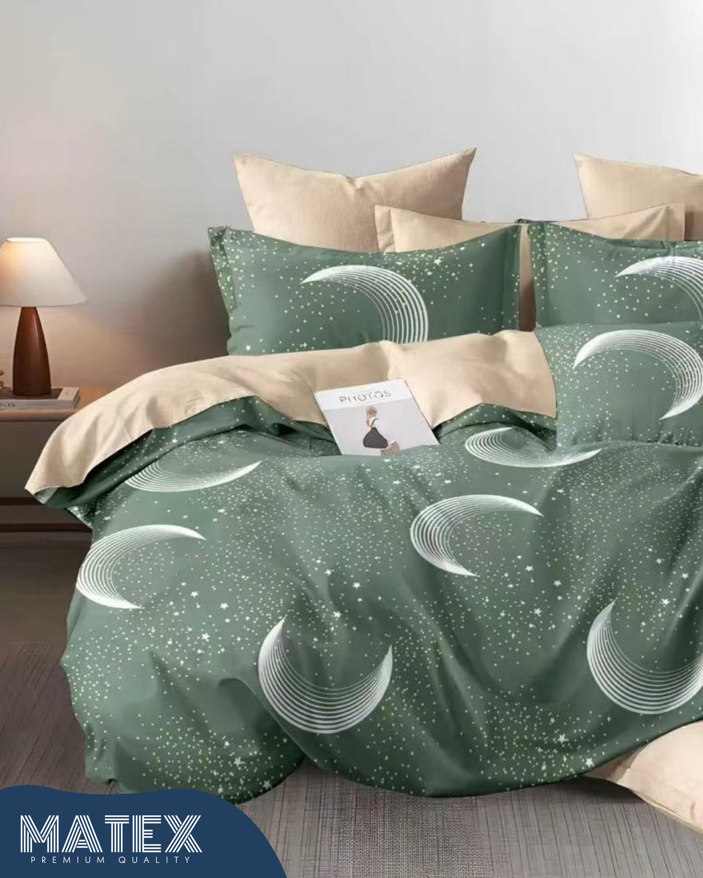Single size GreenMoon Bed set 130 GSM (3 pcs)