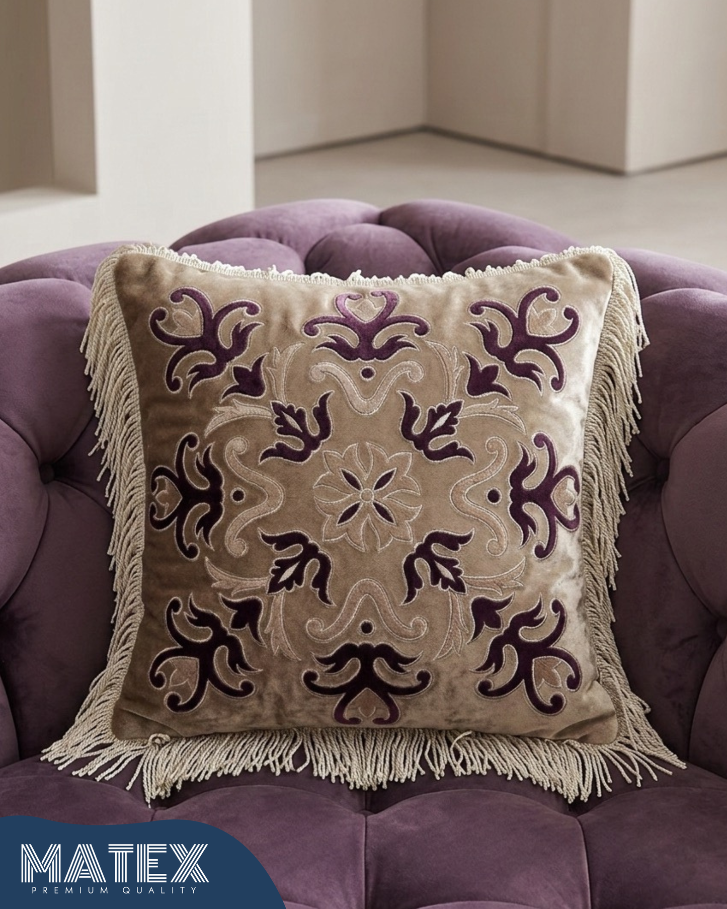 Versailles Velvet Cushion 50cm