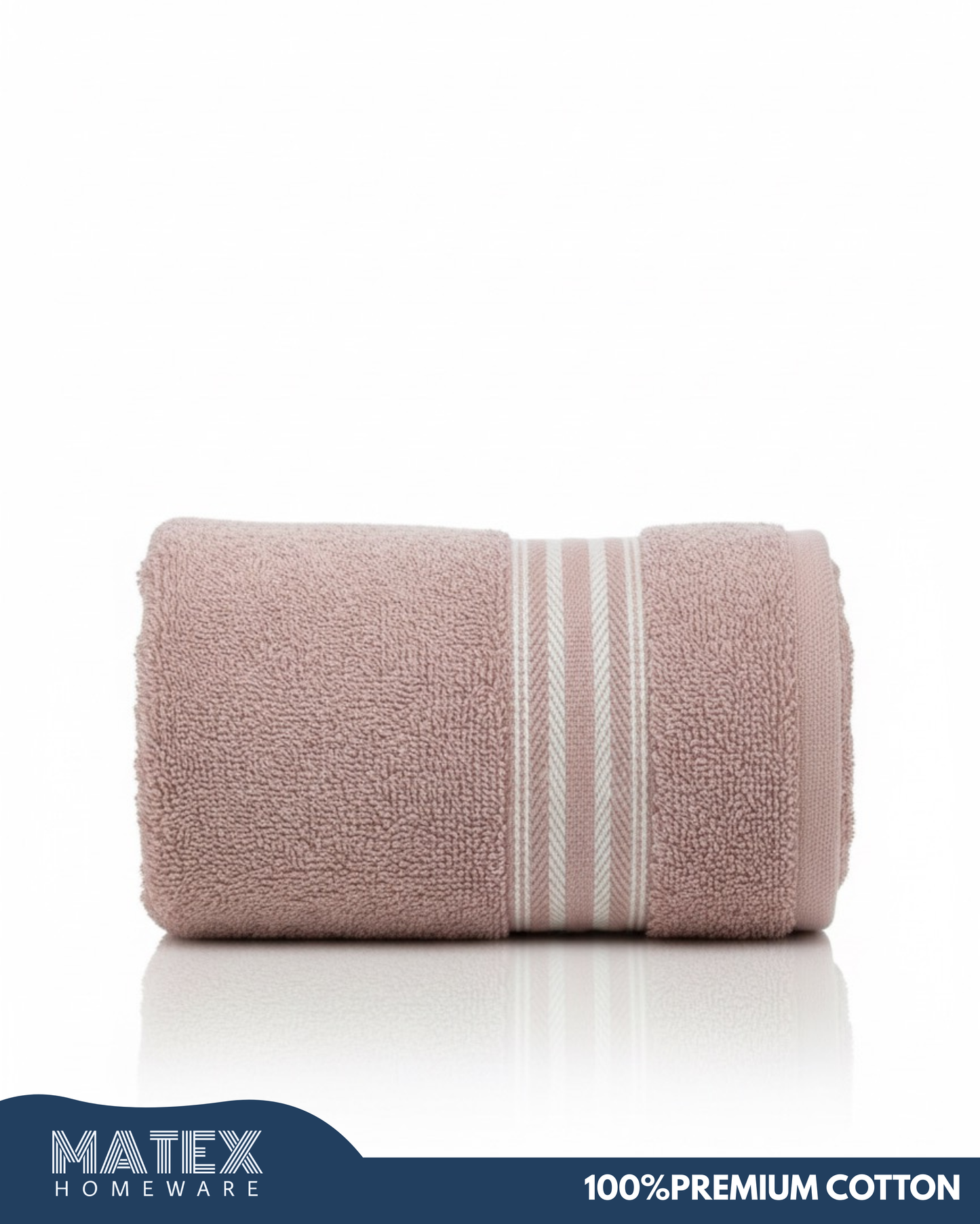 HAYA Medium Premium Cotton DustyRose 50x90cm Towel