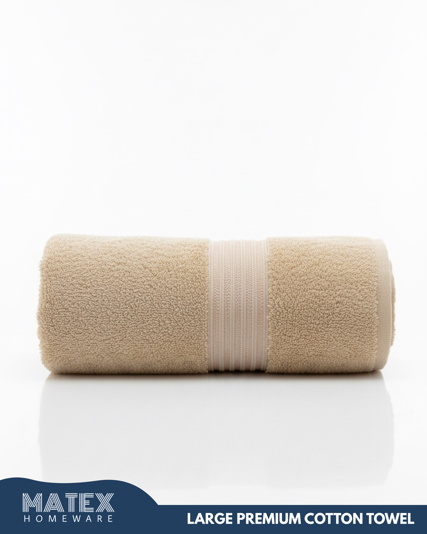 HAYA Large Premium Cotton Beige 70x140 Towel