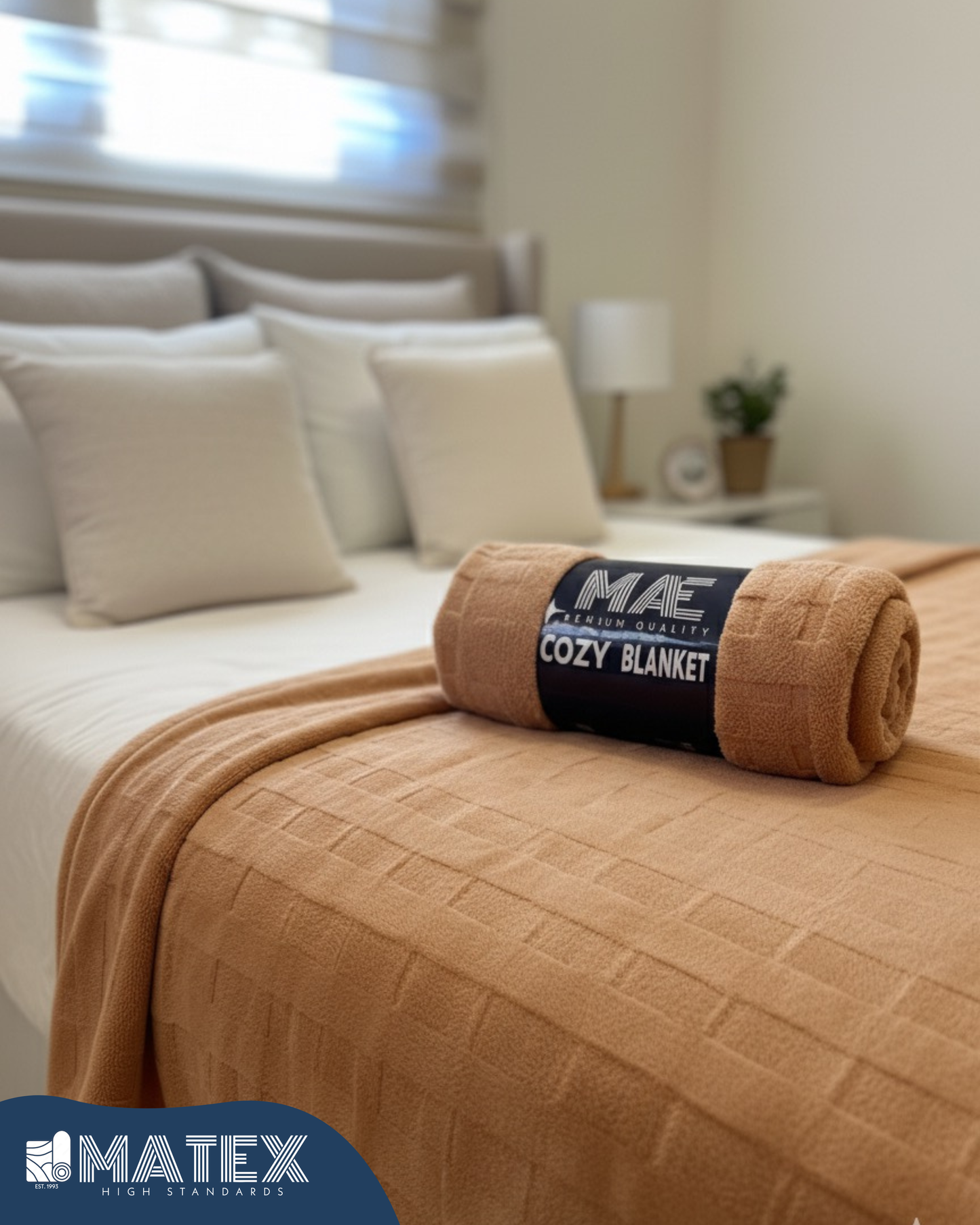 MATEX® VelourPlush Cozy Blanket