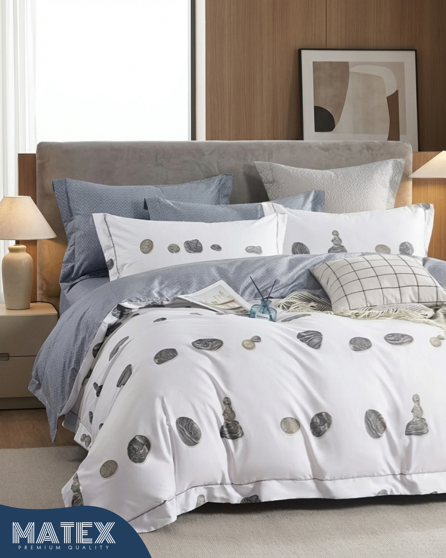 Stonehenge England Bed Set 100% Cotton 220TC