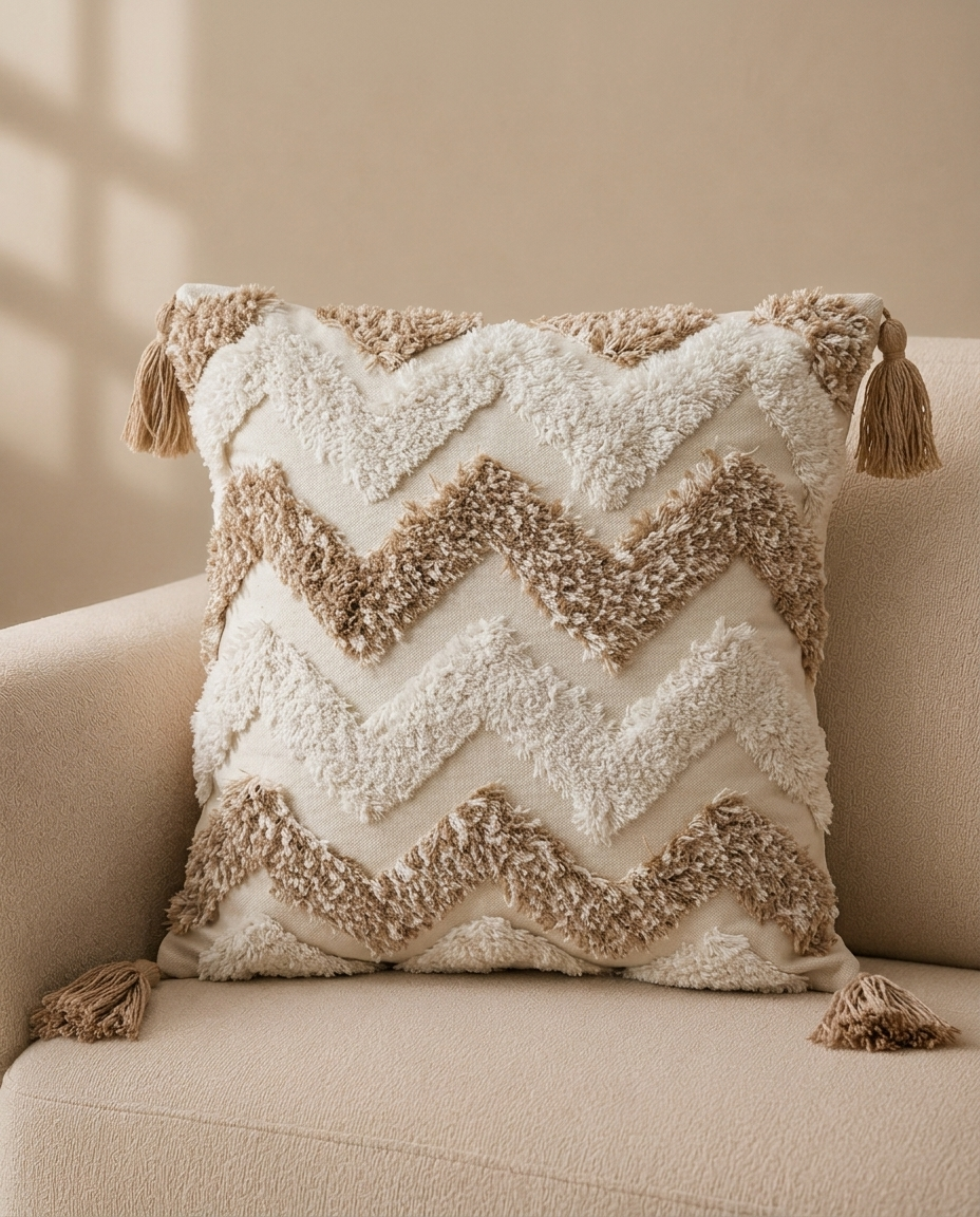 Sahara Chevron Decorative Cushion 45x45cm