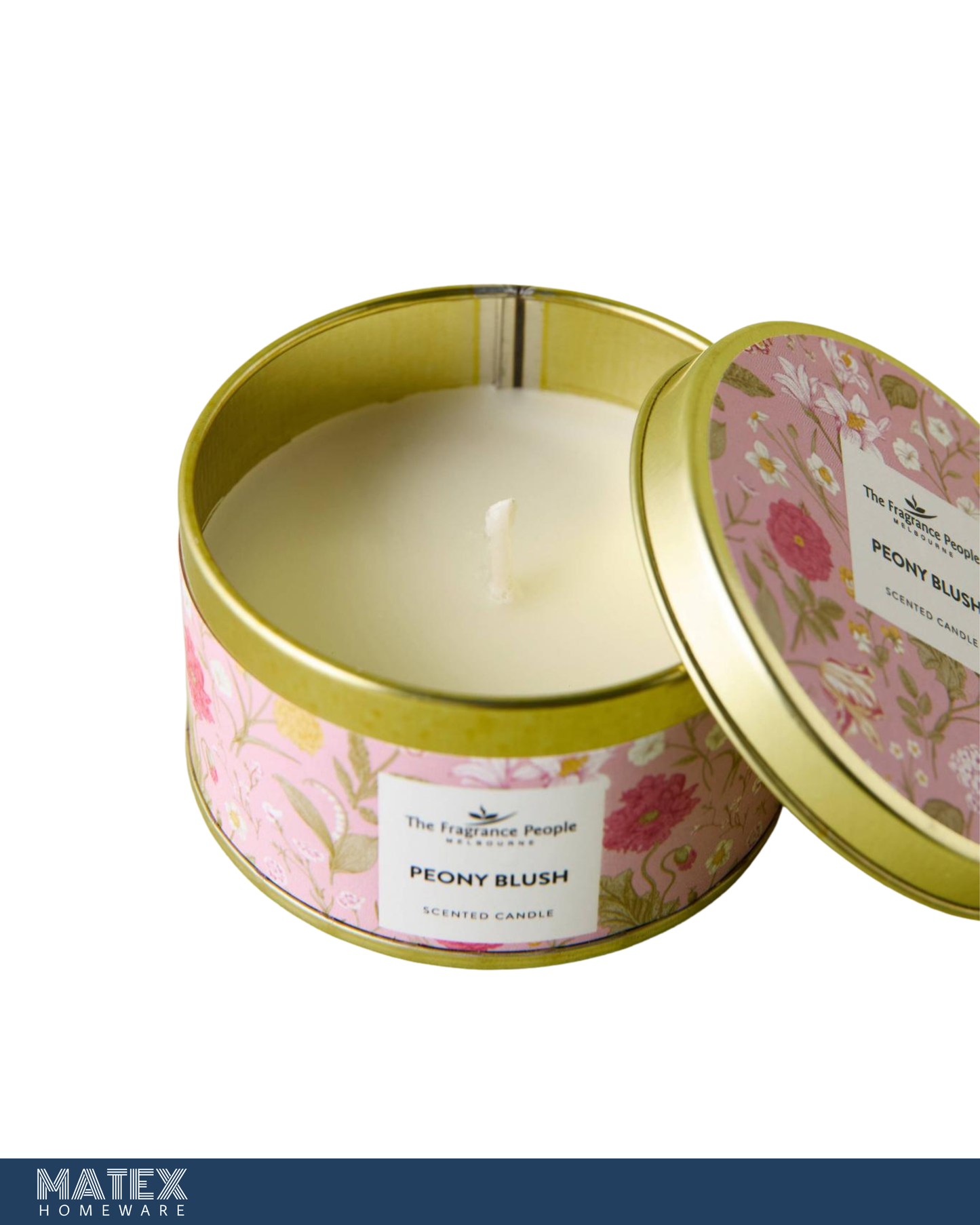 Peony Blush Earth Scented Candle (small)