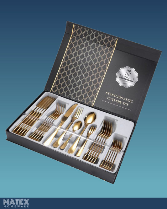 30pcs Stainless Steel Cutlery Tableware Set