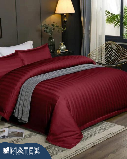 Burgundy Bed Set
