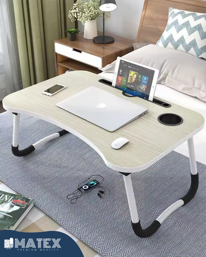 Laptop and Coffee Bed Standing Table