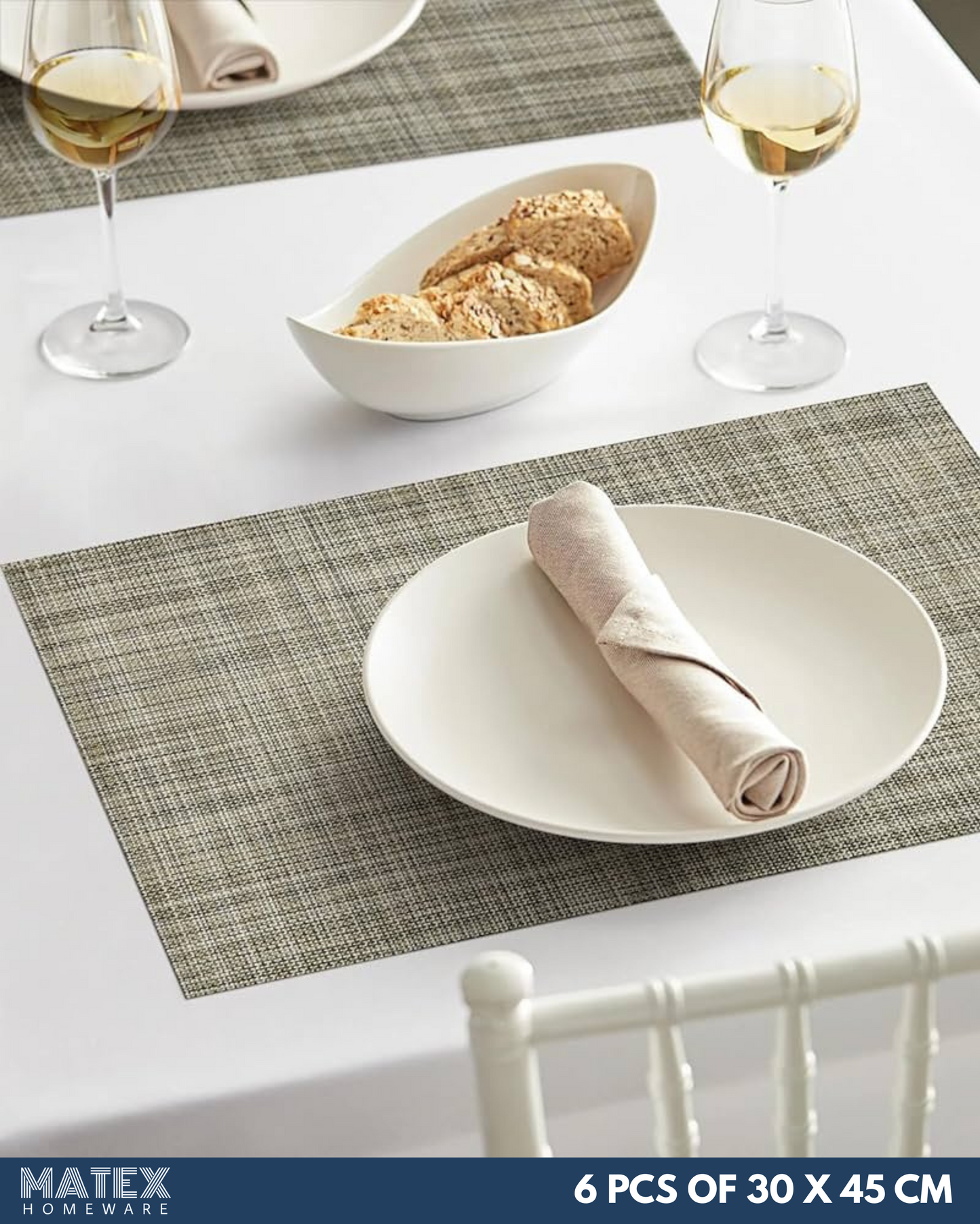 Luxurious Place Mats 6pcs for Table