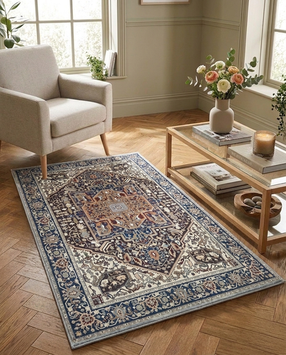 Persian Heritage Printed Soft Rug