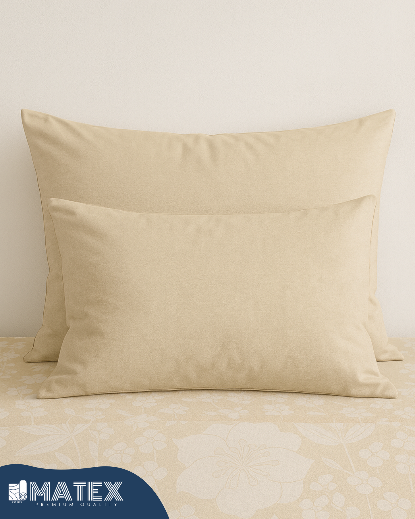 Pillow Cases - Envelope Enclosure - 2 Pack - 100% Soft and Comfortable Premium Cotton