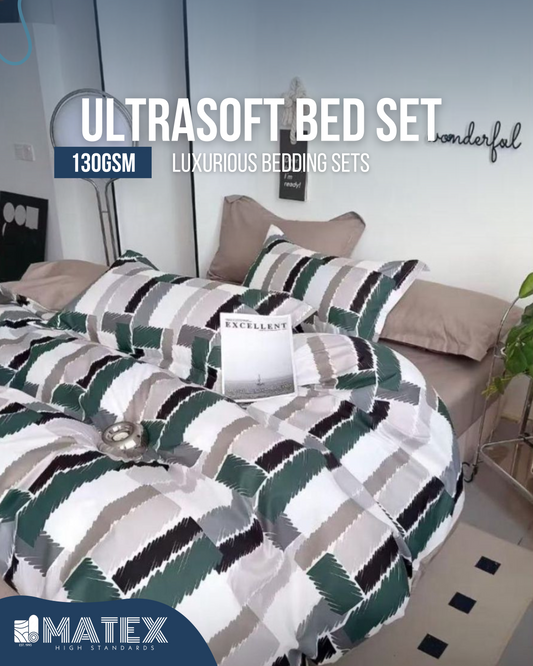 Double size Delicate Bed set 110 GSM (4 pcs)