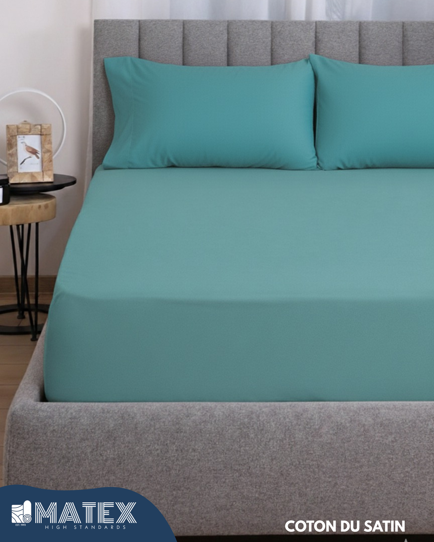 Coton Du Satin Fitted Sheets 220TC