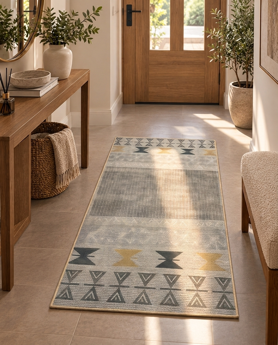 Desert Tribe Printed Soft Rug