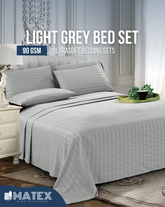 Light Grey Bed Set