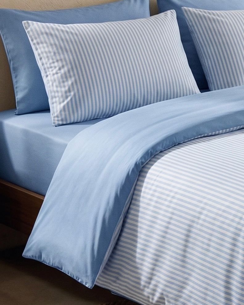 CottonLine™ Sky Stripe Bed Set