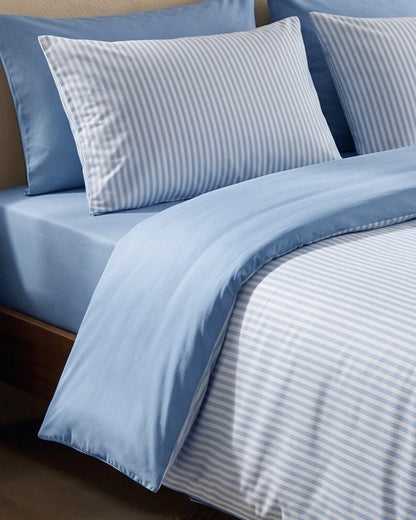 CottonLine™ Sky Stripe Bed Set
