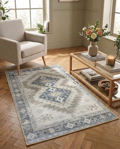 Atlas Stone Printed Soft Rug