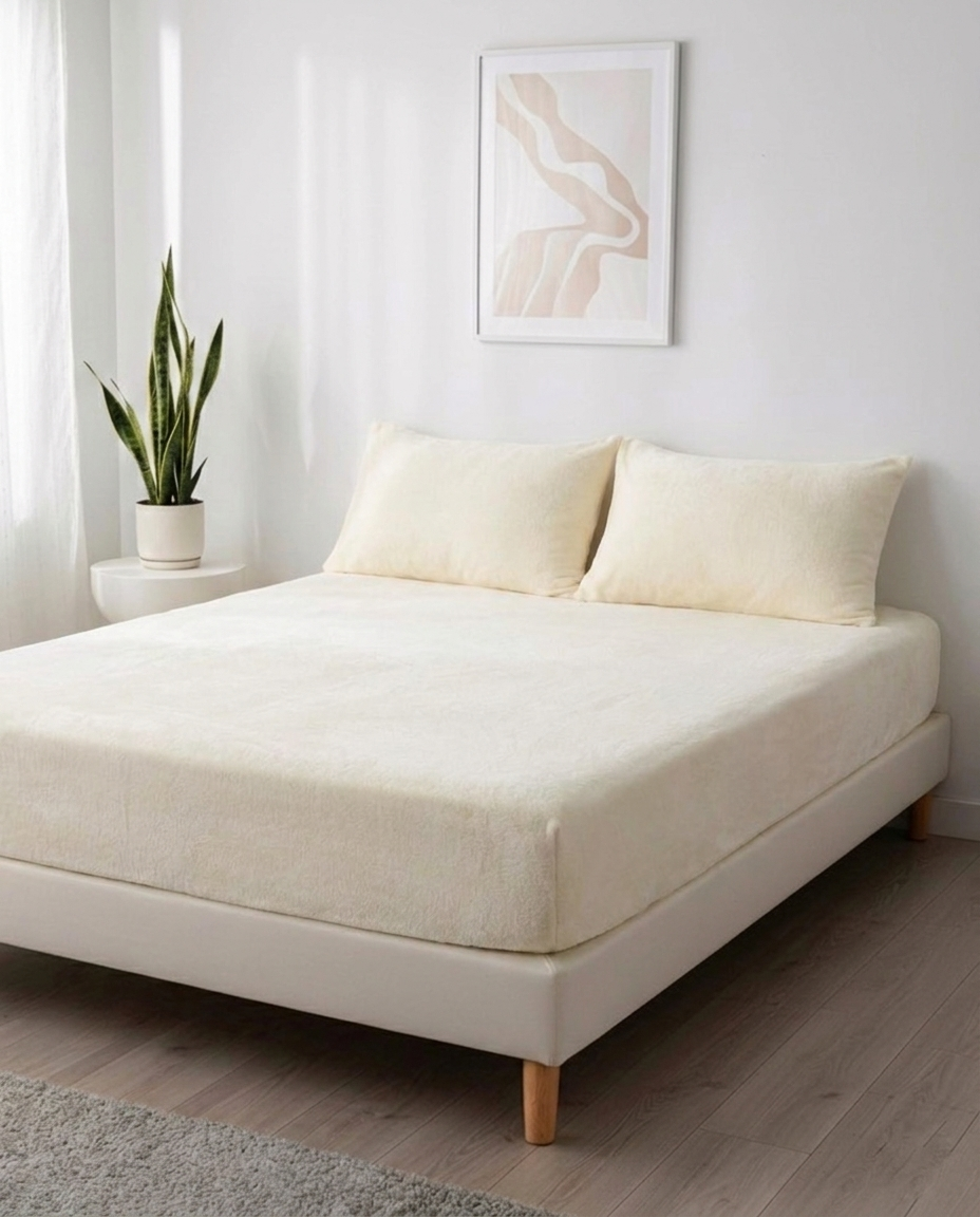 Winter Flannel Fitted Sheet Set
