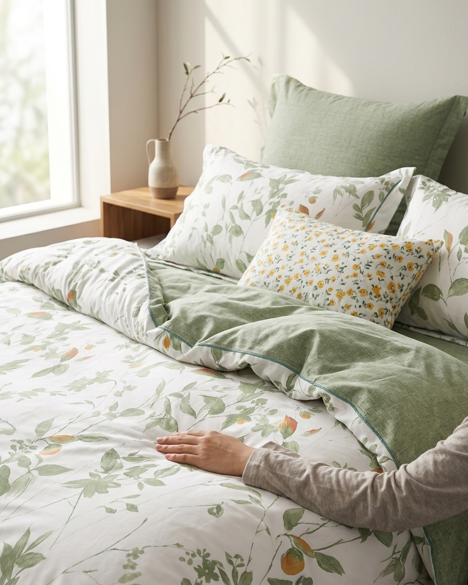 Verdelle Bed Set 100% Cotton 220TC