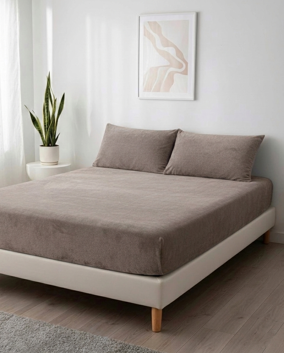 Winter Flannel Fitted Sheet Set
