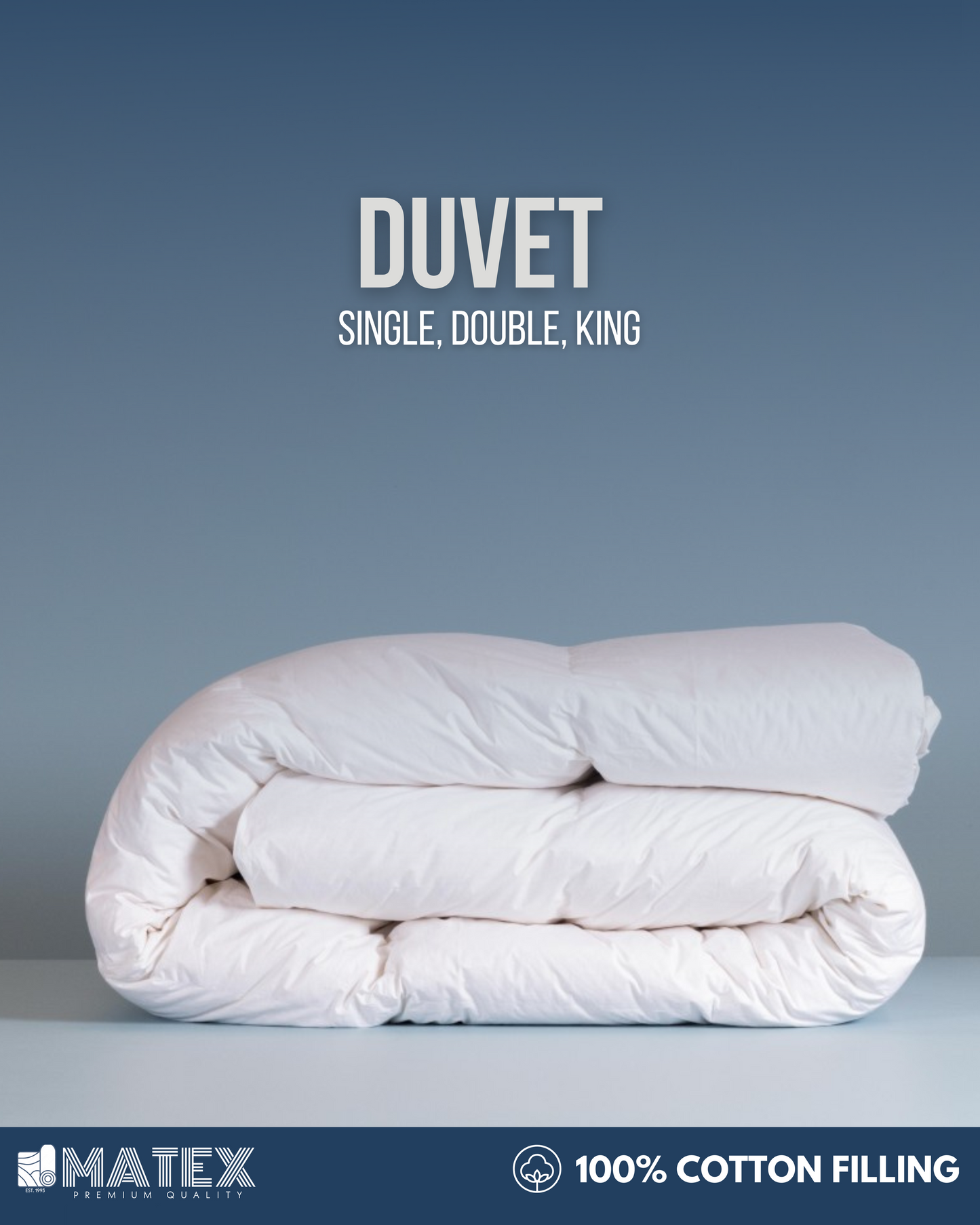 Plain White Duvet