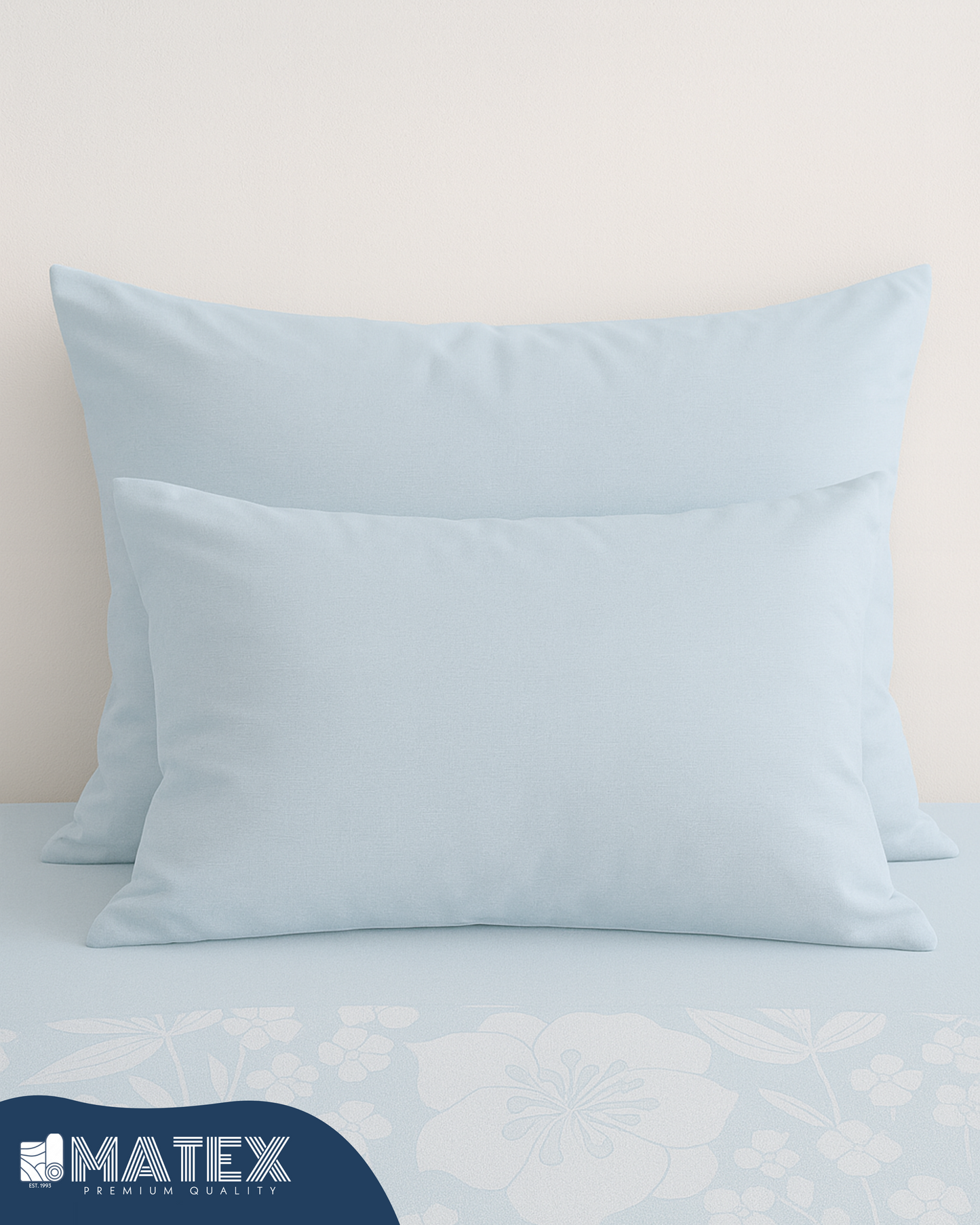 Pillow Cases - Envelope Enclosure - 2 Pack - 100% Soft and Comfortable Premium Cotton