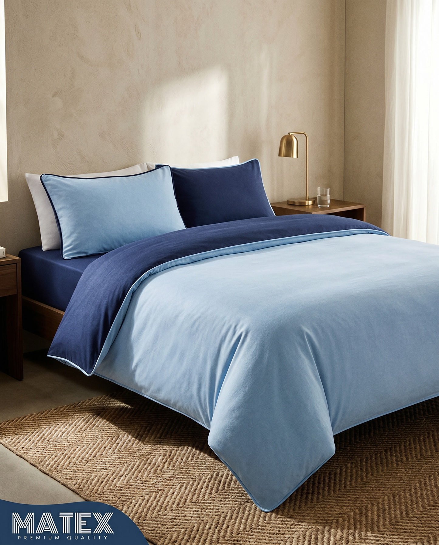 MATEX SoftBlend – Coastal Night Reversible Bed Set