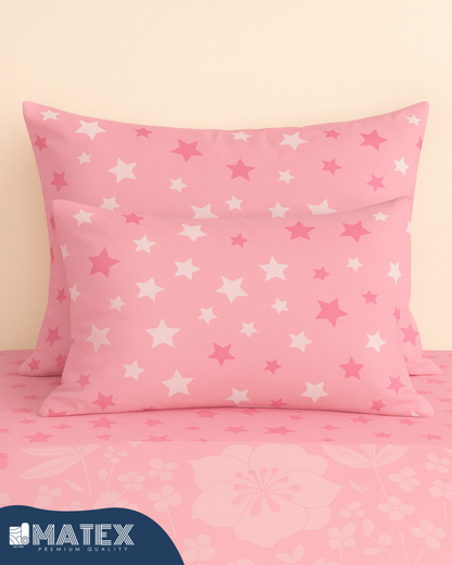 Pillow Cases - Envelope Enclosure - 2 Pack - 100% Soft and Comfortable Premium Cotton