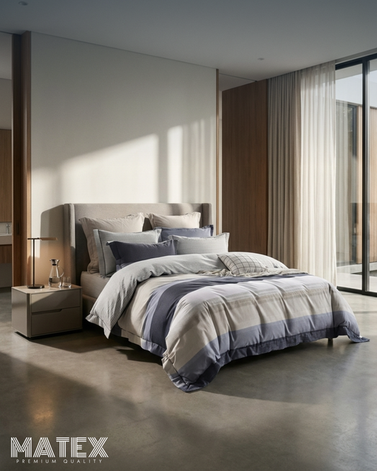 Massimo Palazzo Bed Set 100% Cotton 220TC