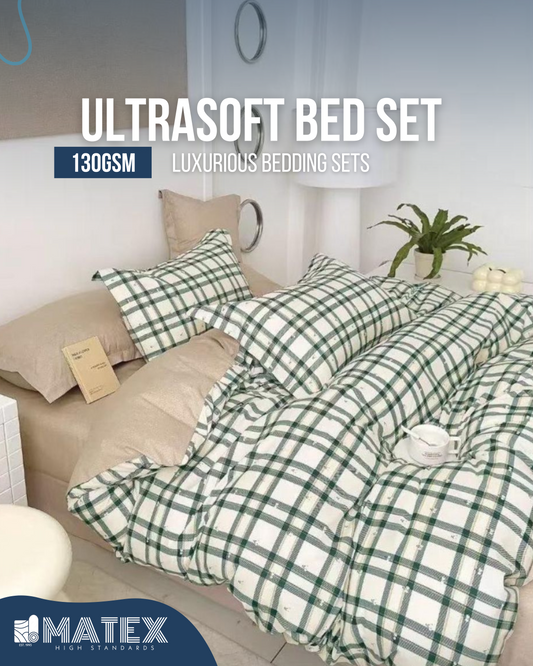 Double size Window Bed Set 110 GSM (4 pcs)