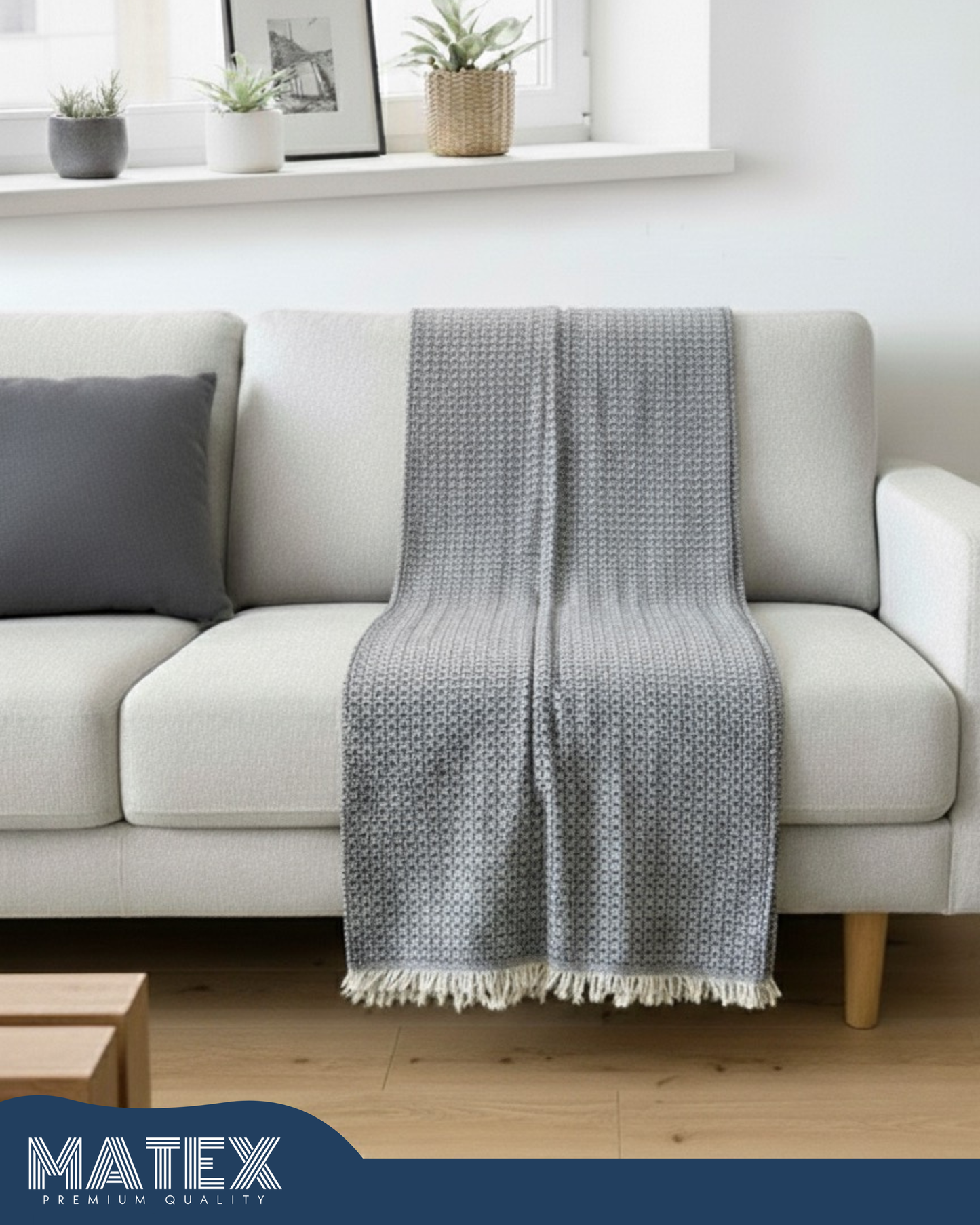 Maison Knit Throw – 100% Cotton